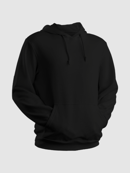 Black Pullover Hoodie