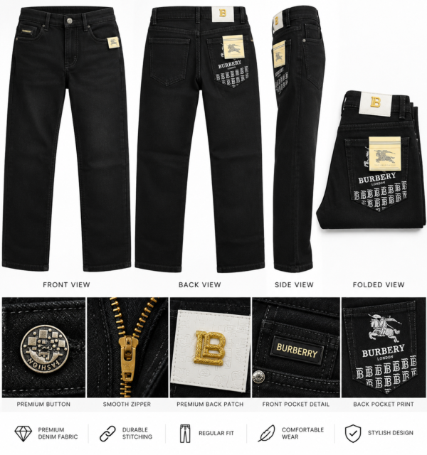 Z-BLACK JEANS STRAIGHT FIT