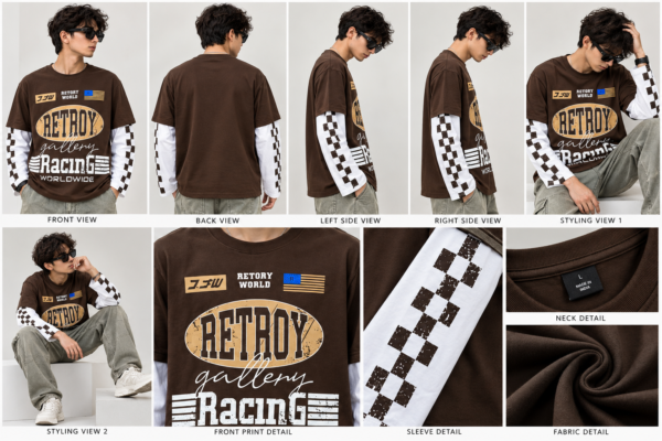WAFFLE BOXY FIT IMP