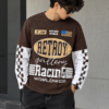 WAFFLE BOXY FIT IMP